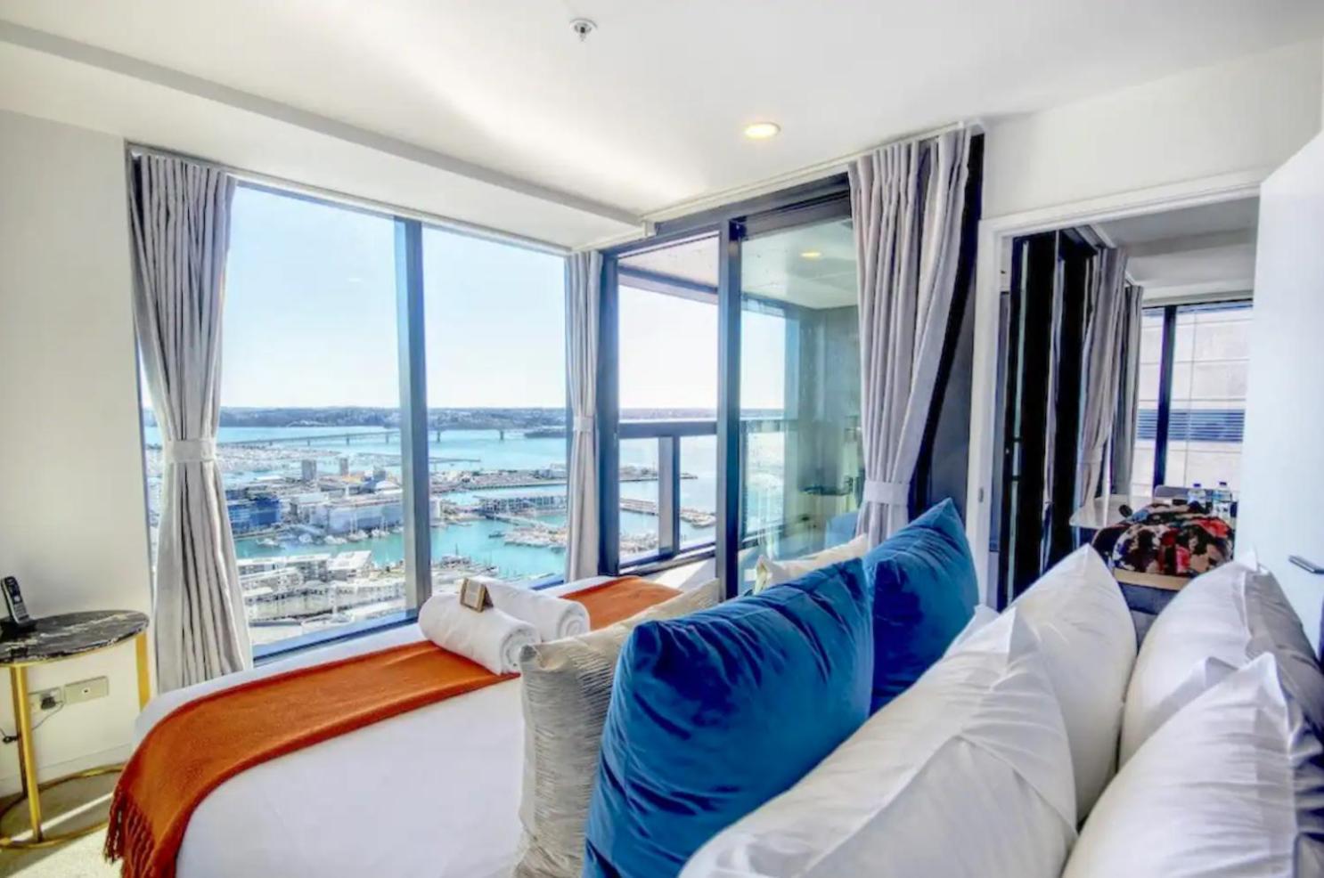 奥克兰Magnificent Skytower, Sea, Habour View In Cbd公寓 外观 照片