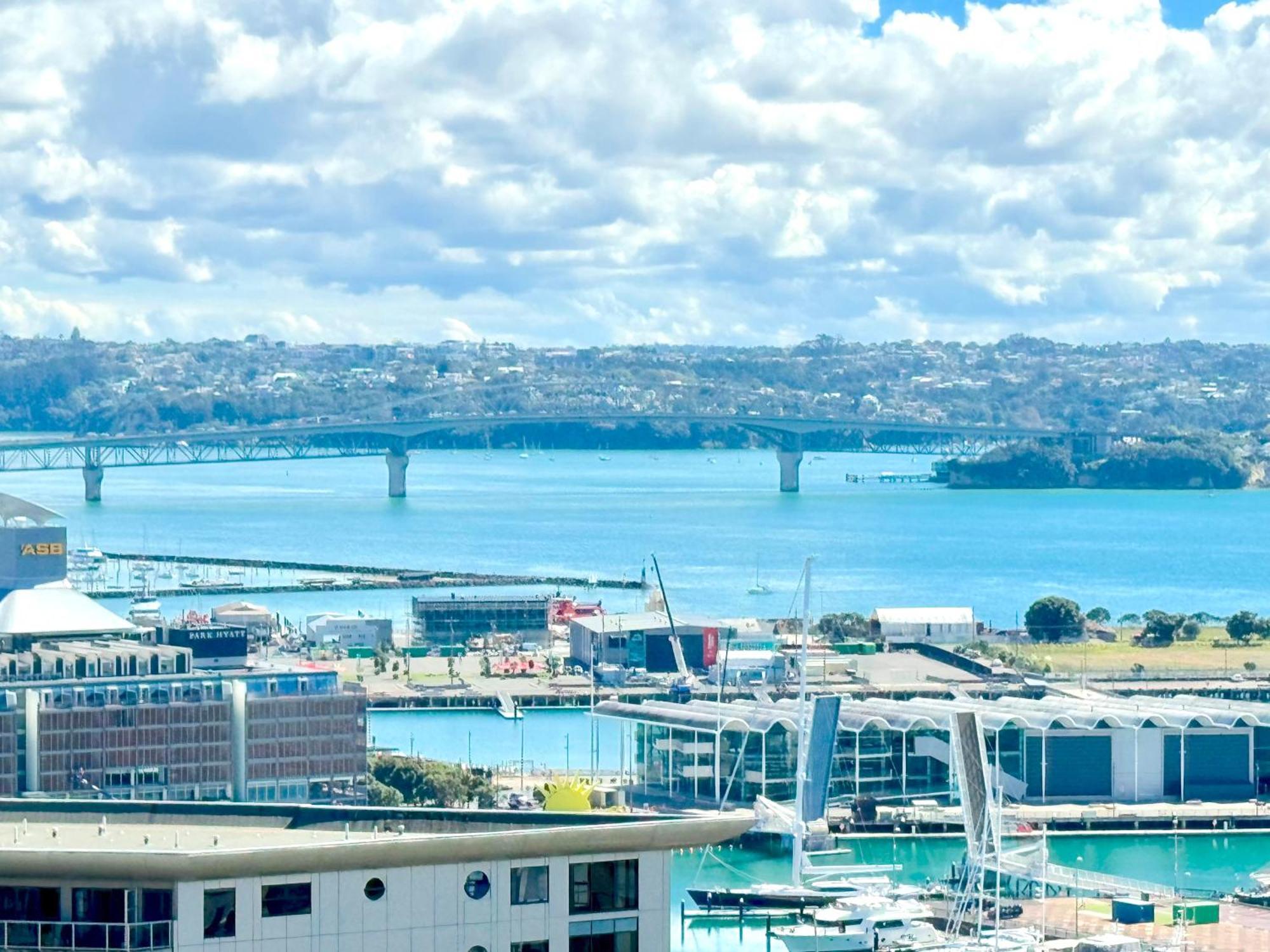 奥克兰Magnificent Skytower, Sea, Habour View In Cbd公寓 外观 照片